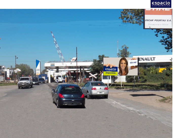 RUTA 215 Y VIAS FFCC BRANDSEN